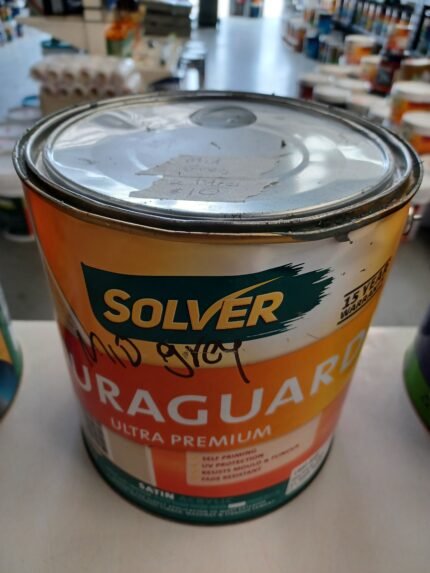 Solver Duraguard - Mid Grey - Satin - 2 litres for $10