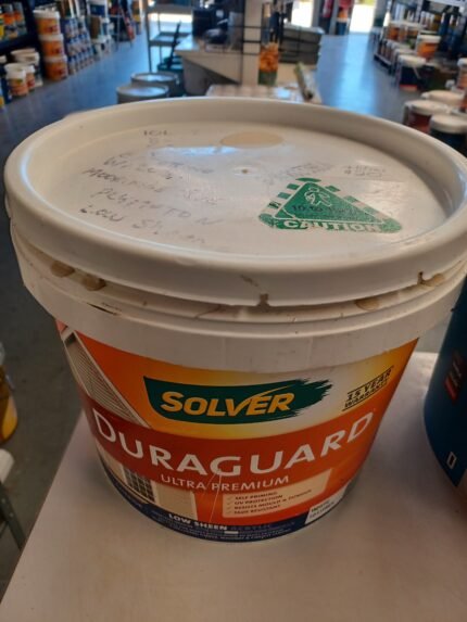 Solver Duraguard - Beige Low Sheen - 4 litres for $20