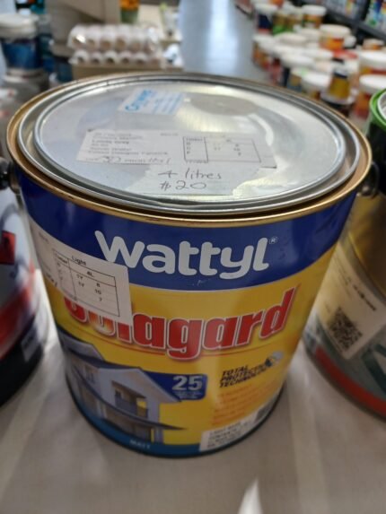 Wattyl Solagard - Lundy Grey Matt - 4 litres for $20
