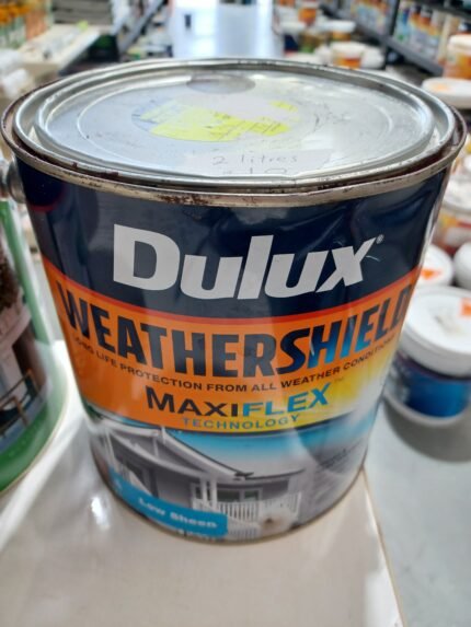 Dulux Weathershield - Brown Low Sheen - 2 litres for $10