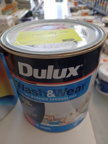 Dulux Wash & Wear - Domino Matt - 4 litres for $20