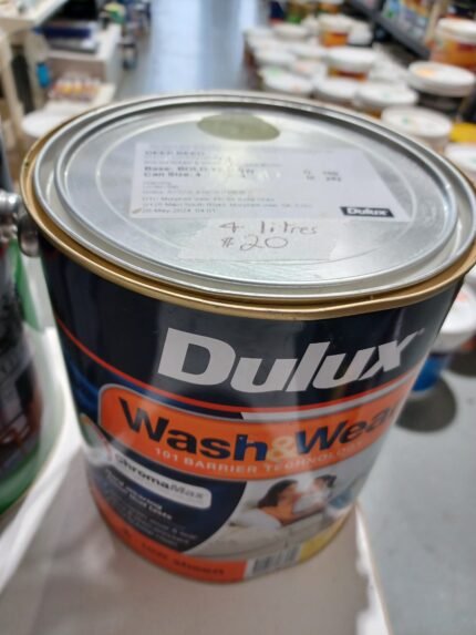 Dulux Wash & Wear - Deep Reed - Low Sheen - 4 litres for $20