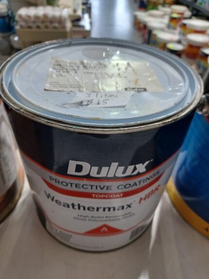 Dulux Weathermax HBR - Colorbond Shale Grey - 4 litres for $20