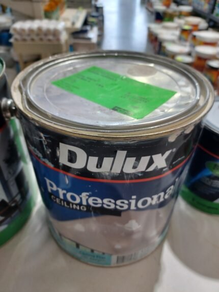 Dulux Professional - Ceiling White - Flat - 4 litres for $20