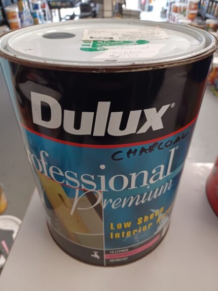 Dulux Professional - Charcoal Low Sheen - 10 litres for $50