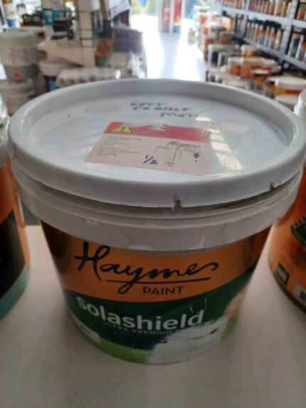 Haymes Solashield - Grey Pebble Half - Matt - 8 litres for $40