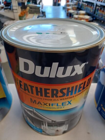 Dulux Weathershield - Silk Cloud (White) - Low Sheen - 10 litres for $50