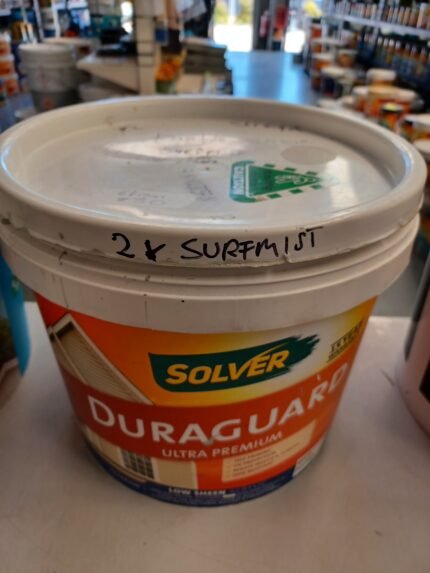 Solver Duraguard - Double Surfmist - Low Sheen - 6 litres for $30
