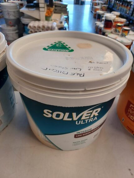 Solver Ultra - Pale Biscuit - Interior Low Sheen - 10 litres for $50