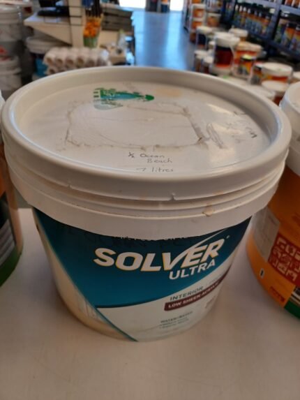 Solver Ultra - Ocean Beach Half - Interior - Low Sheen - 7 litres for $35