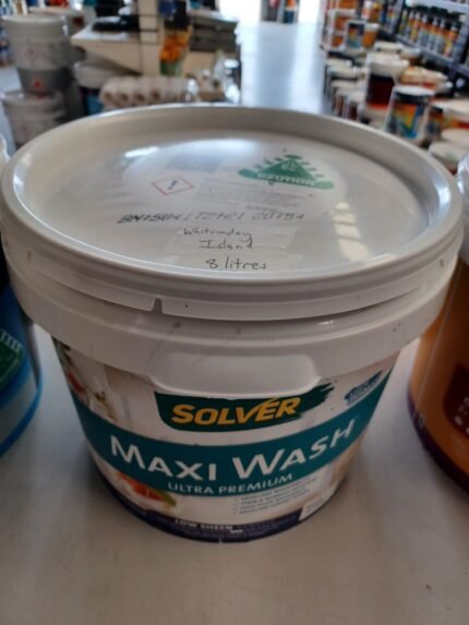 Solver Maxi Wash - Whitsunday - Low Sheen - 8 litres for $40