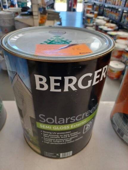 Berger Solarscreen - Basalt - Semi Gloss Exterior - 10 litres for $50