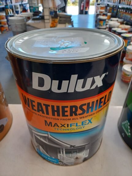 Dulux Weathershield - Pre school Low Sheen - 4 litres for $20