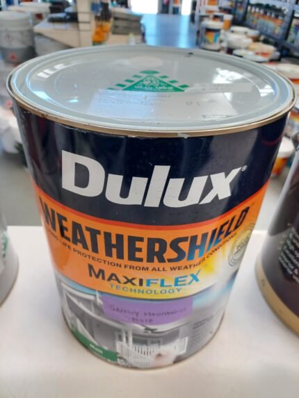 Dulux Weathershield - Snowy Mountain Half Matt - 8 litres for $40