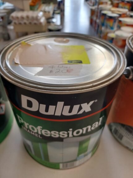 Dulux Professional Enamel - Beige - Semi Gloss - 4 litres for $20