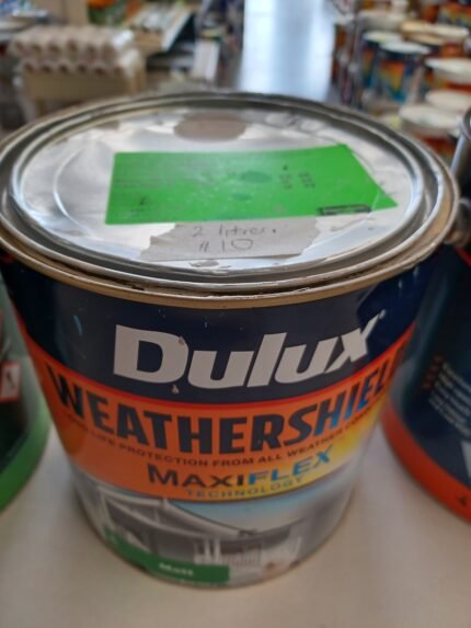 Dulux Weathershield - Colorbond Dune Matt - 2 litres for $10