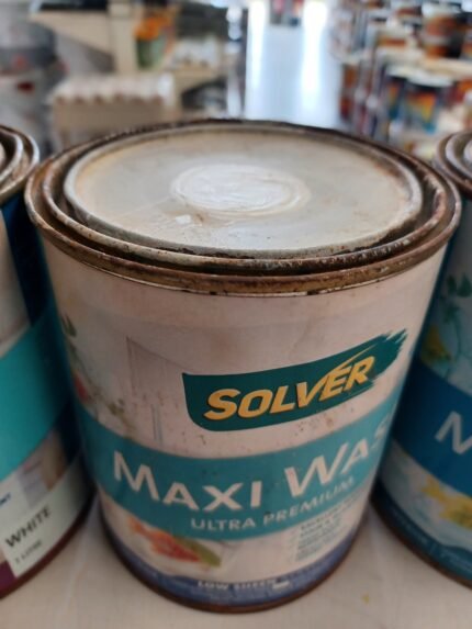Solver Maxi Wash - Flat - White - 1 litre for $5