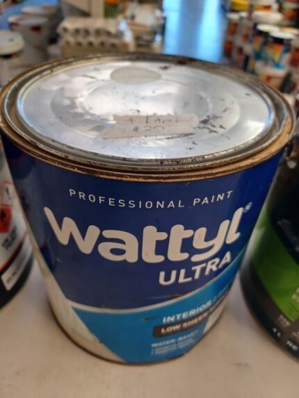 Wattyl Ultra - White Interior Low Sheen - 4 litres for $20
