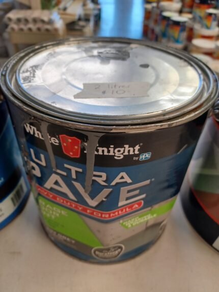 White Knight Ultra Pave - Medium Grey - 2 litres for $10