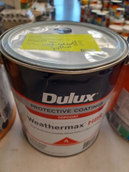Dulux Weathermax HBR - Baltica Black - 4 litres for $20