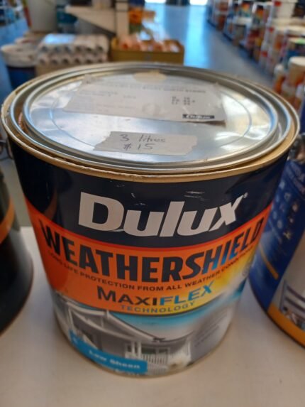 Dulux Weathershield - Beige Low Sheen - 3 litres for $15