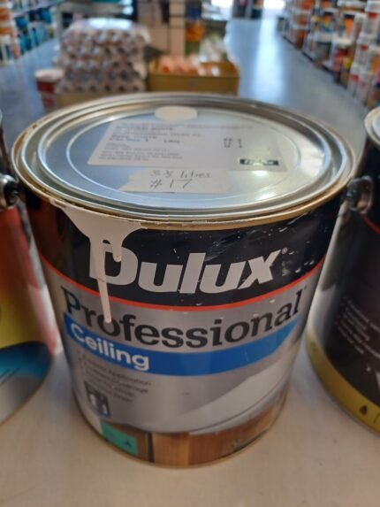 Dulux Professional Ceiling - Natural White - Flat - 3.5 litres for $17