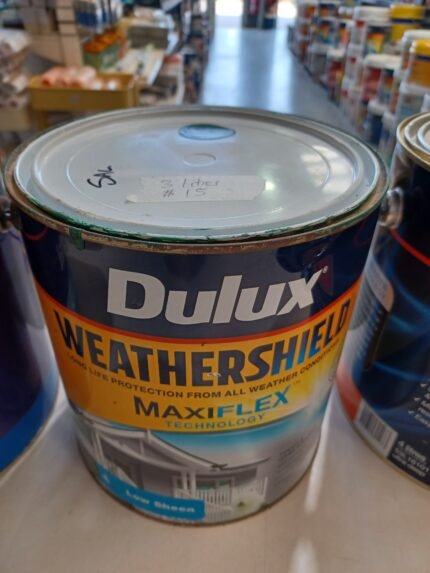 Dulux Weathershield - Green - Low Sheen - 3 litres for $15