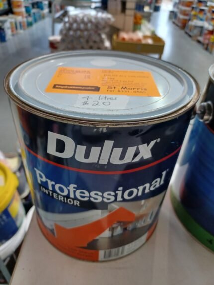 Dulux Professional Interior - Gemini Silver-Low Sheen - 4 litres for $20