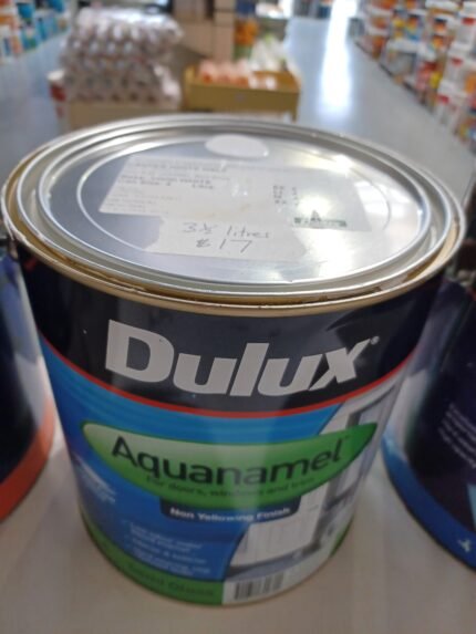 Dulux Aquanamel - Casper White Half - Semi Gloss - 3.5 litres for $17