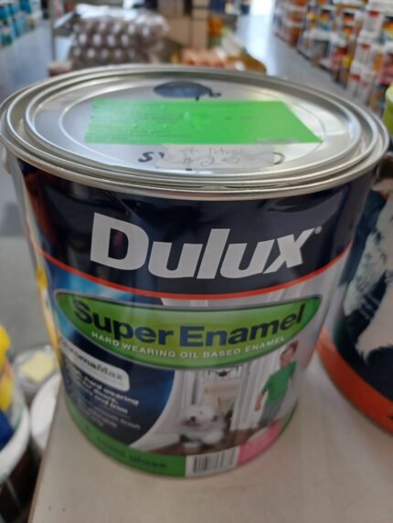 Dulux Super Enamel - Black - Semi Gloss - 4 litres for $20