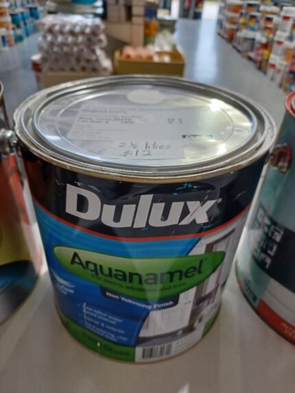 Dulux Aquanamel - Whisper White - Semi Gloss - 2.5 litres for $12