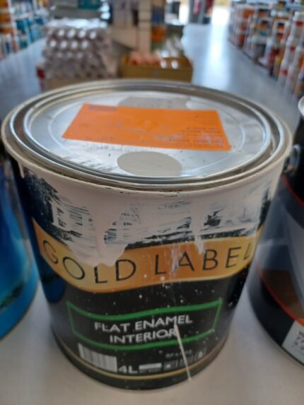 Berger - Gold Label - Flat Enamel Interior - Natural White - 4 litres $20