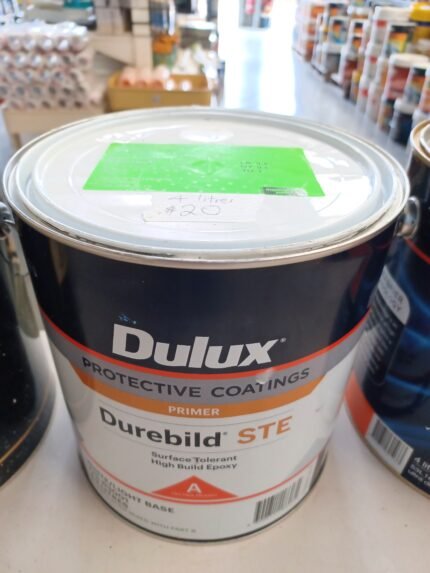 Dulux Durebild STE - White - 2pack paint - 4 litres for $20 (inc hardener)