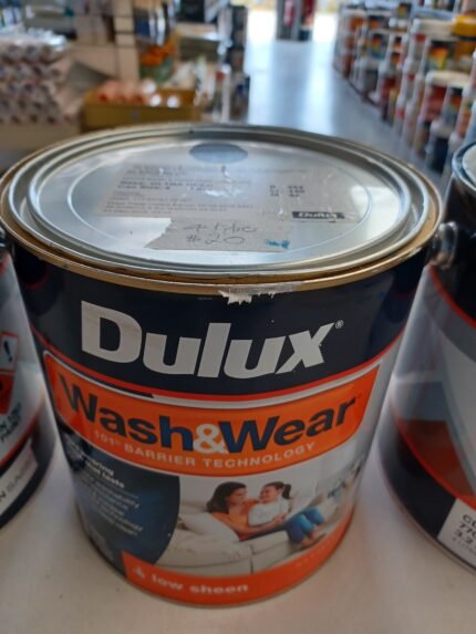 Dulux Wash & Wear - Alexis Blue - Low Sheen - Interior - 4 litres  $20