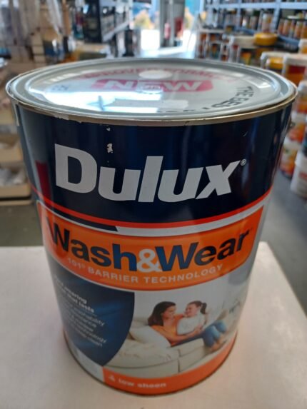 Dulux Wash & Wear - White - Low Sheen - 2 litres for $10