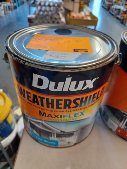 Dulux Weathershield - Night Sky - Low Sheen - 4 litres for $20