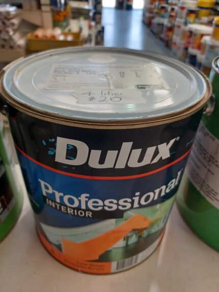 Dulux Professional Interior - Parchment - Low Sheen - 4 litres for $20