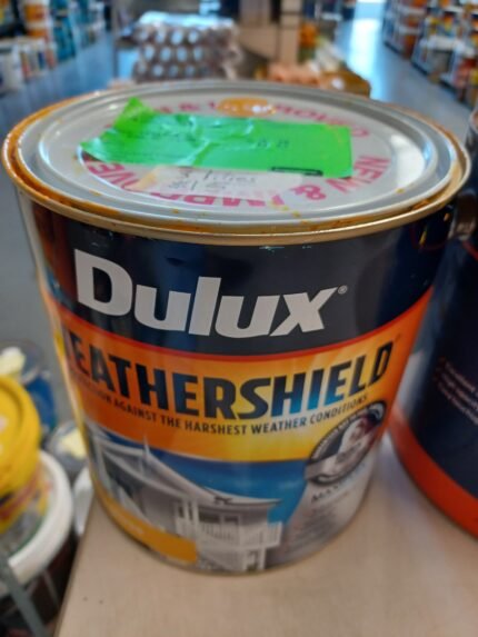 Dulux Weathershield - Golden Yellow Gloss - 3 litres for $15