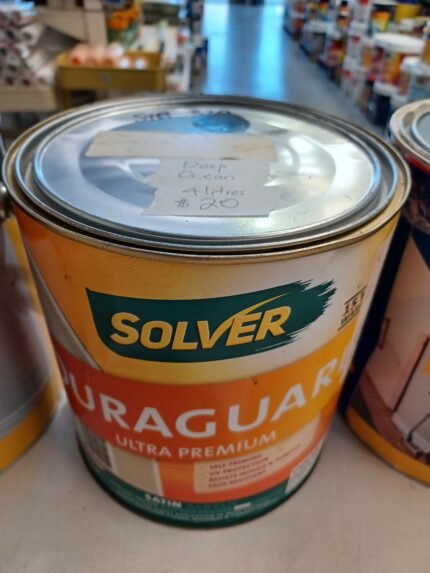 Solver Duraguard - Deep Ocean - Satin Acrylic - 4 litres for $20