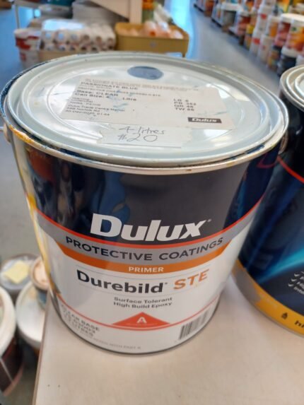 Dulux Durebild STE - 2 pack Paint - Passionate Blue - 4 litres for $20