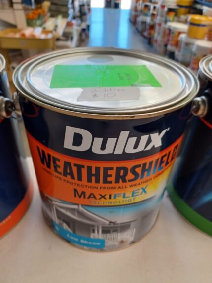Dulux Weathershield - Pale Eucalypt - Low Sheen - 2 litres for $10