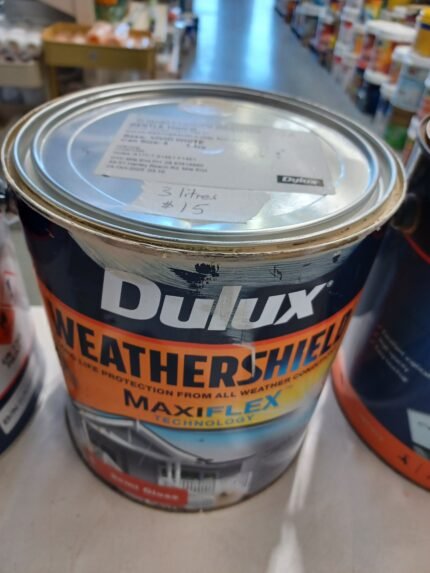 Dulux Weathershield - Gentle Touch - Semi Gloss - 3 litres for $15