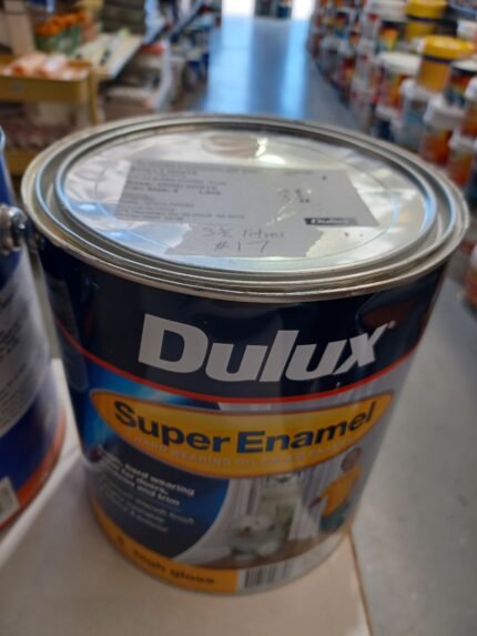 Dulux - Super Enamel - Scilly White - High Gloss - 3.5 litres for $17