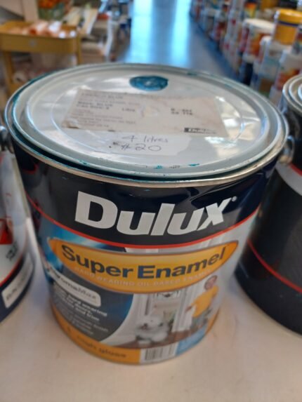 Dulux Super Enamel - Fresco Blue - High Gloss - Oil based - 4 litres $20