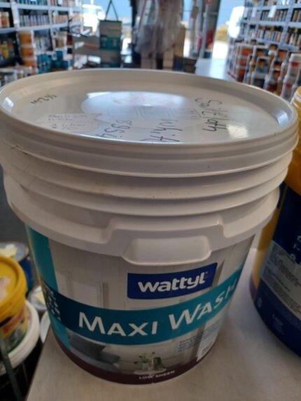 Wattyl Maxi Wash - Sailcloth White - Low Sheen - 2 litres for $10