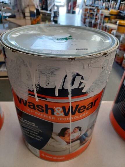 Dulux Wash & Wear - Lexicon Half - Low Sheen - 4 litres for $20