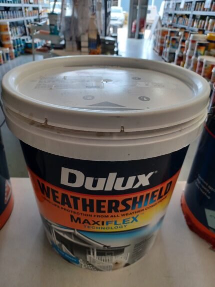 Dulux Weathershield - Ecru Half - Low Sheen - 14 litres for $70