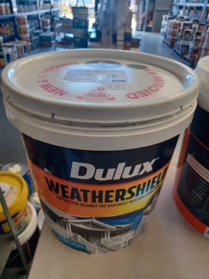 Dulux Weathershield - Pale Eucalypt - Low Sheen - 7 litres for $35