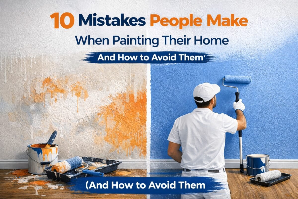 mistakes when painting home