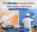 mistakes when painting home